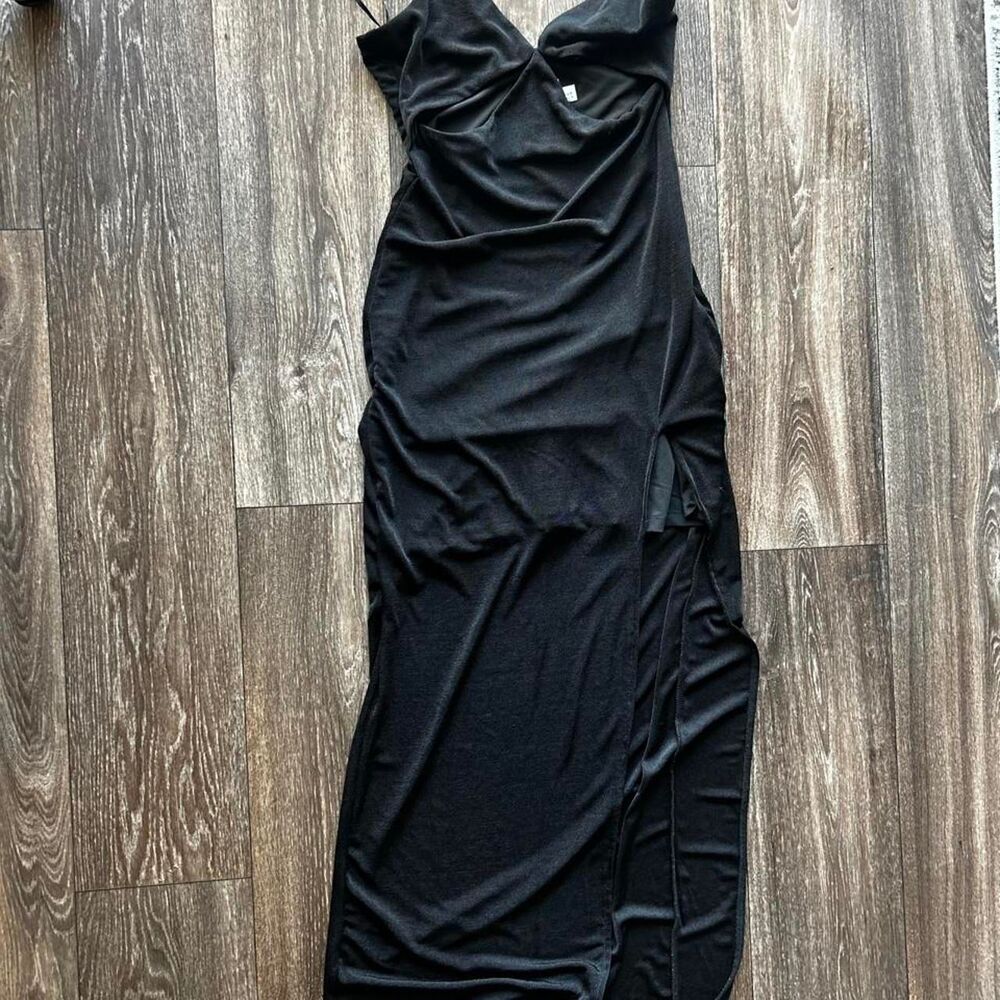 Hello-molly Women's Black Dress